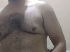 Young bear showcases his handsome face and sexy body for your pleasure