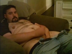 Chubby bear cumming 4