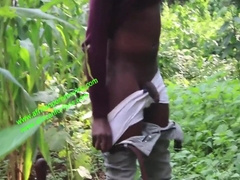 This Twink Guy Is Caught At The Plantation Field Masturbating And Fucking Publicly. Very Hot African Who Takes Pleasure 6 Min