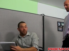 Licks Parkers Ass Before Sticking His Cock In With Mitch Vaughn