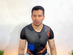 Bareback action at the gay barbershop with Oscarxgr taking it fast and hard