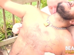 Bear Bred By And Doug E Behr With Wolf Cub And Lanz Adams