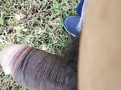 Outdoor Jolly Cool Masturbation