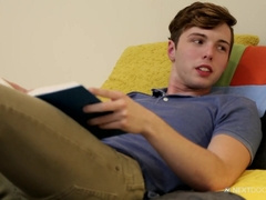 NextDoorBuddies Ty Thomas tops Timid School Roomy