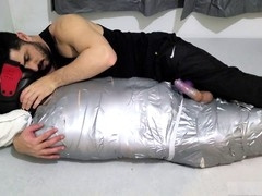 Mummified, gay bdsm, gay tied up