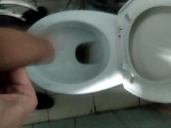 I Jack off a Man Rod in a Public Restroom - Part two.