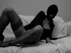 Toying myself hooded