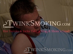 Smooth Atur fires up smokes and delivers his big cock into the tight ass of amateur Arnold