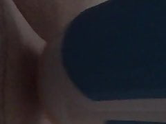 Playing with my sex-toy