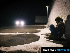 Reese Rideout reaches a fever pitch of lust as he strokes his dick in and out of the