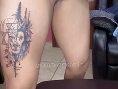 Making me a handjob when I am alone