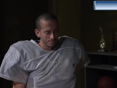 Cute College Football Player Fucks Coach