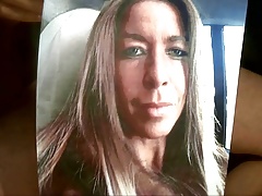Tribute for raul82 - huge creamy load on her mouth