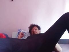 Mom freind seeing boy cum