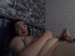 plump hunk stomach stuff + masturbate
