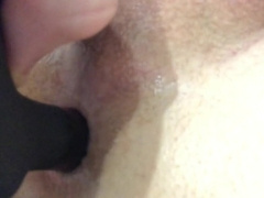 Skinny Twink Gapes His Virgin Hole With Dildo