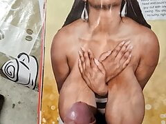 Dumping  over Rachel  raxxxs huge dark hangers