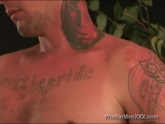 Inexperienced Vince Stroking Off