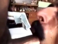 Indian Grandpa sucking 4