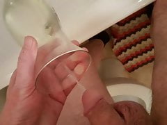 My Cock Piss in a Glass