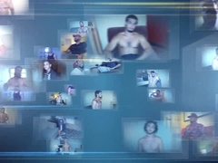 Deep deep-throating suspended Beefcake Christian