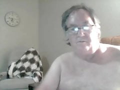 Daddy cums on cam