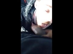 Outdoor Sucking Big Black Dick