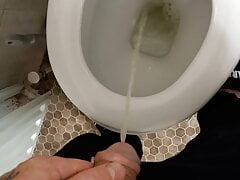 Toilet golden shower