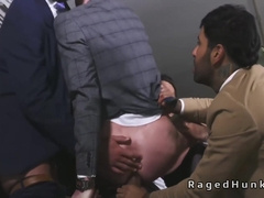 Four Gays In Suits Anal Fucking And Cumming 6 Min