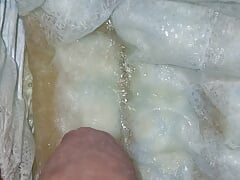 Big boy wets his diaper 2