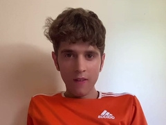 Young university guy with ginormous dinky masturbes after class (Bayron Lee)