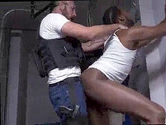 Family man gay fuckfest gonzo movie Purse thief becomes booty meat