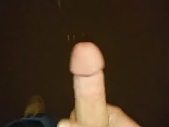 Cumshot after work