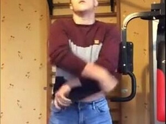 Hunky Amateur Twink Masturbating on Webcam8888