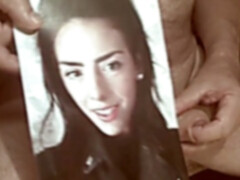 Tribute for slapperbitch - Stacey gets a facial cumshot