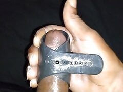 Trying to cum hands free, toys didn't help! Big load at the end!
