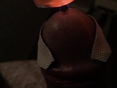 Violet wand on cockhead