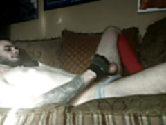 Cum onto stomach, guy jerking off, male masturbation