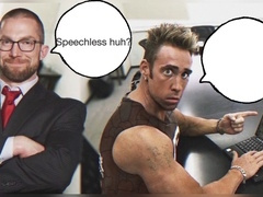 Couple blowjob, duo, muscle spanking