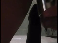 Big dildo in my pussy
