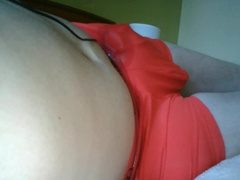 Jizm Drenching CK Lingerie With Electro-Hitachi