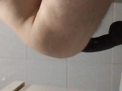 Rambone dildo deep in ass
