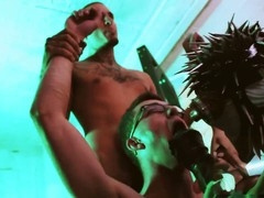 Willy Wanker submits to Leo Rex and James Oakleigh in a rough threeway