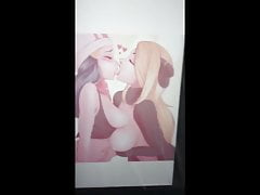 Cynthia X Dawn Yuri Lesbian Cum Tribute SOP 1