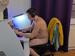 Solo video featuring hairy guy Fap_man93 getting undressed