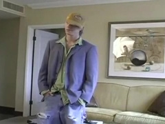 Blonde Hunk Models and Wanks