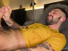 Draining off and slurping my explosion