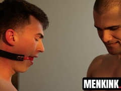 Kyler Drayke zaps roommate Tristan West in his most sensitive areas