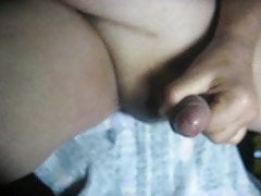 68yrold Grandpa 147 uncut chub wank solo closeup close cock