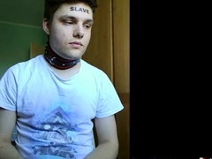 Anal Chastity: Ass-to-Mouth BDSM with a Twink Amateur